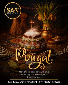 SAN Music Academy — Pongal greeting