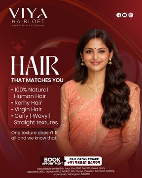 Viya Hairloft — social creative